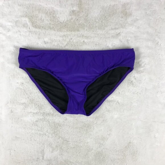 ATHENA Solid Purple Bikini Bottoms NEW Size 6 - Picture 6 of 6
